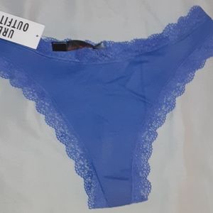 COPY - Thong with lace trimmings